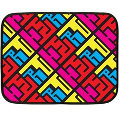 Hert Graffiti Pattern Double Sided Fleece Blanket (mini)  by Nexatart