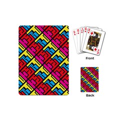 Hert Graffiti Pattern Playing Cards (mini)  by Nexatart