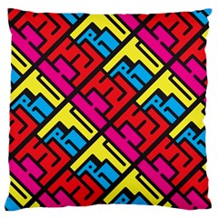 Hert Graffiti Pattern Standard Flano Cushion Case (one Side) by Nexatart