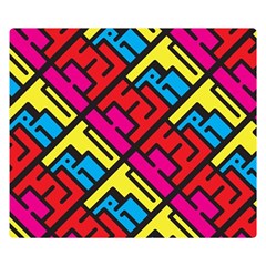 Hert Graffiti Pattern Double Sided Flano Blanket (small)  by Nexatart