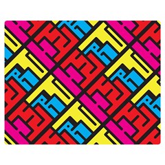 Hert Graffiti Pattern Double Sided Flano Blanket (medium)  by Nexatart