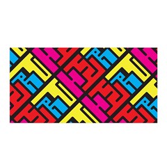 Hert Graffiti Pattern Satin Wrap by Nexatart