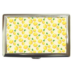 Lemons Pattern Cigarette Money Cases by Nexatart