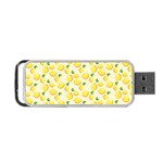 Lemons Pattern Portable USB Flash (Two Sides) Front