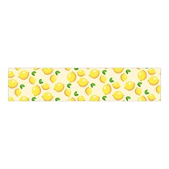 Lemons Pattern Velvet Scrunchie