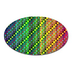 Patterns For Wallpaper Oval Magnet by Nexatart