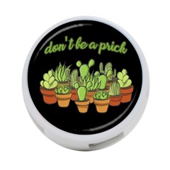 Cactus - Dont Be A Prick 4-port Usb Hub (two Sides)  by Valentinaart