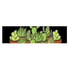 Cactus - Dont Be A Prick Satin Scarf (oblong) by Valentinaart