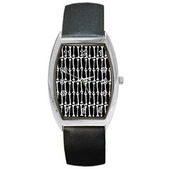 Bones  Barrel Style Metal Watch by Valentinaart