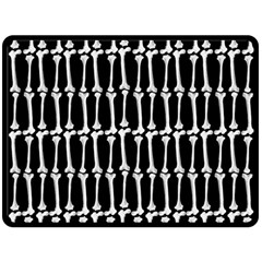 Bones  Double Sided Fleece Blanket (large) 