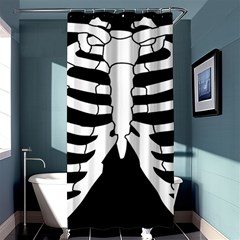 X Ray Shower Curtain 36  X 72  (stall)  by Valentinaart