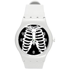 X Ray Round Plastic Sport Watch (m) by Valentinaart