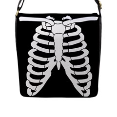 X Ray Flap Messenger Bag (l)  by Valentinaart