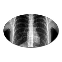 X Ray Oval Magnet by Valentinaart