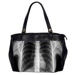 X Ray Office Handbags (2 Sides)  by Valentinaart