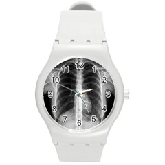 X Ray Round Plastic Sport Watch (m) by Valentinaart