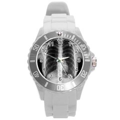 X Ray Round Plastic Sport Watch (l) by Valentinaart