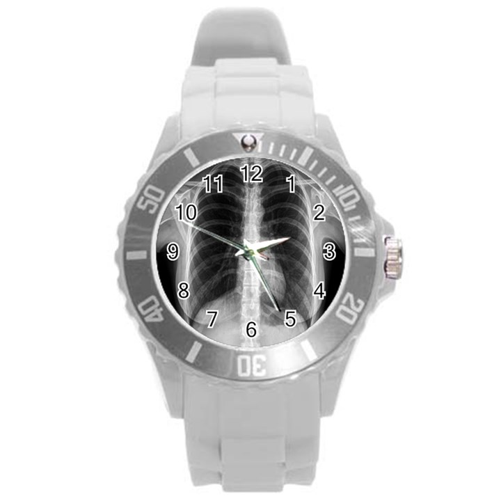 X Ray Round Plastic Sport Watch (L)