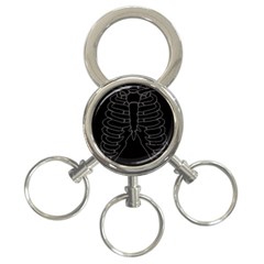 X Ray 3-ring Key Chains by Valentinaart