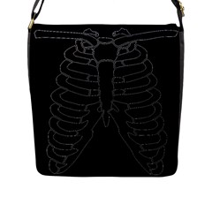 X Ray Flap Messenger Bag (l)  by Valentinaart