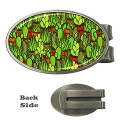 Cactus Money Clips (oval)  by Valentinaart