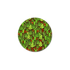 Cactus Golf Ball Marker (4 Pack) by Valentinaart