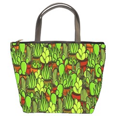 Cactus Bucket Bags by Valentinaart