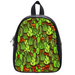 Cactus School Bags (small)  by Valentinaart