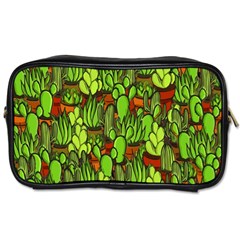 Cactus Toiletries Bags 2-side by Valentinaart