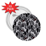 Cactus 2.25  Buttons (10 pack)  Front