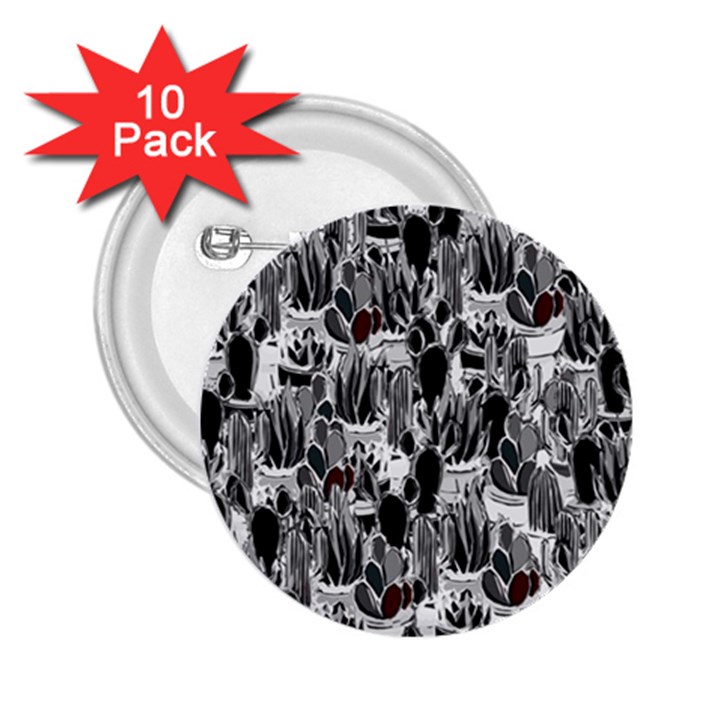 Cactus 2.25  Buttons (10 pack) 