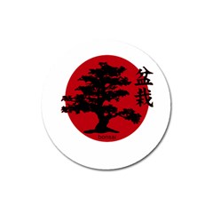 Bonsai Magnet 3  (round) by Valentinaart