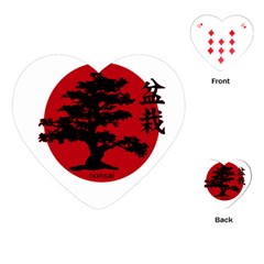 Bonsai Playing Cards (heart)  by Valentinaart