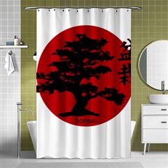 Bonsai Shower Curtain 48  X 72  (small)  by Valentinaart