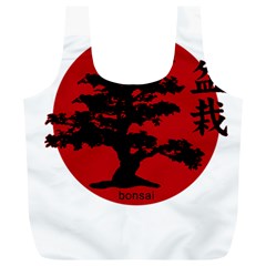 Bonsai Full Print Recycle Bags (l)  by Valentinaart