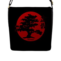 Bonsai Flap Messenger Bag (l)  by Valentinaart