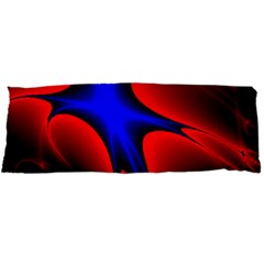 Space Red Blue Black Line Light Body Pillow Case Dakimakura (two Sides) by Mariart