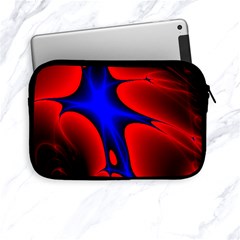 Space Red Blue Black Line Light Apple Ipad Mini Zipper Cases by Mariart