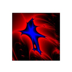 Space Red Blue Black Line Light Satin Bandana Scarf by Mariart