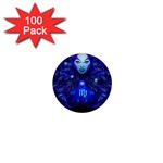 Sign Virgo Zodiac 1  Mini Buttons (100 pack)  Front