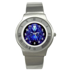 Sign Virgo Zodiac Stainless Steel Watch by Mariart