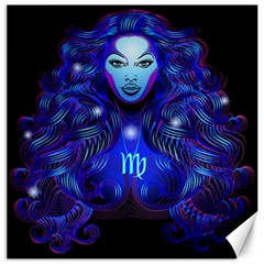 Sign Virgo Zodiac Canvas 16  X 16   by Mariart