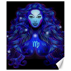 Sign Virgo Zodiac Canvas 20  X 24   by Mariart