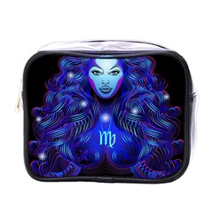 Sign Virgo Zodiac Mini Toiletries Bags by Mariart