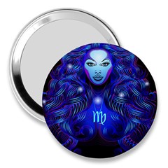 Sign Virgo Zodiac 3  Handbag Mirrors by Mariart