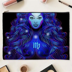 Sign Virgo Zodiac Cosmetic Bag (xxxl)  by Mariart