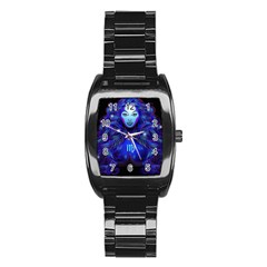 Sign Virgo Zodiac Stainless Steel Barrel Watch by Mariart