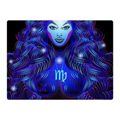 Sign Virgo Zodiac Double Sided Flano Blanket (mini)  by Mariart