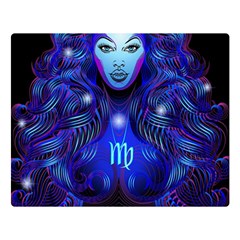 Sign Virgo Zodiac Double Sided Flano Blanket (large)  by Mariart