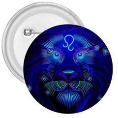 Sign Leo Zodiac 3  Buttons by Mariart